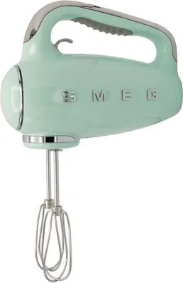 Produktbild von SMEG HMF01PGEU Handmixer im 50er Jahre Retro Design Pastellgrün