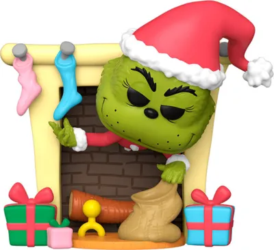 Obrázek produktu pro Grinch POP! Deluxe Vinyl Figur Grinch s taškou 9 cm