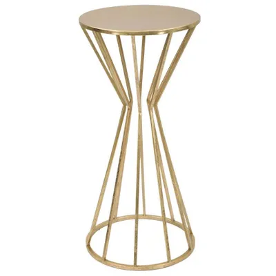 Zdjęcie produktu dla o Ferretti Stick Glam stolik boczny Ø 38x80 cm złoty