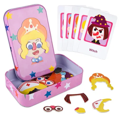 Obrázok produktu pre Magnetická puzzle hračka pre deti s 32 dielikmi