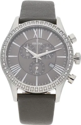 Produktbild von Festina Damen Uhren F16590/A Leder Quarz