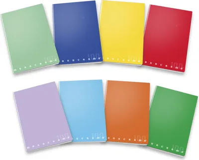 Produktbild von Pigna 02298881R Notizbuch A4 38 Blätter Mehrfarbig