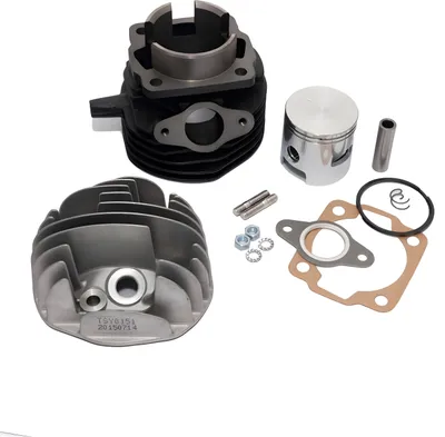 Immagine prodotto di Kit cilindro sportivo DR da 85 cc in ghisa grigia, compatibile con Vespa Smallframe V50 N, PK XL e APE