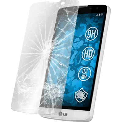 Produktbild von 3er-Pack PhoneNatic Glas-Folie klar  kompatibel mit LG L Bello - Panzerglas für L Bello