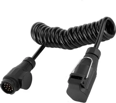 Obrázek produktu pro 13kolíkový propojovací adaptér – prodlužovací kabel ke kabelovému svazku – kabel k přívěsu – auto, karavan, obytný vůz – snadná instalace