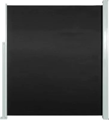 Obrázek produktu pro Zatahovací boční markýza / zástěna 160 x 500 cm černá