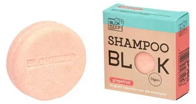Productafbeelding van Blokzeep Shampoo Bar Grapefruit 60 gram