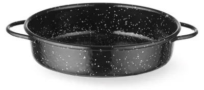 Obrázek produktu pro Smaltovaná zapékací mísa, HENDI, černá, 200 x (V) 45 mm