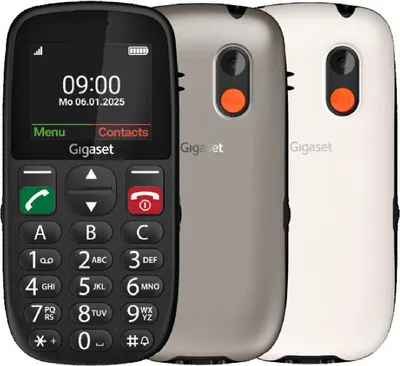 Produktbild von Siemens Gigaset GL395, Balken, Single SIM, 5,59 cm (2.2"), 0,3 MP, 800 mAh, Weiß