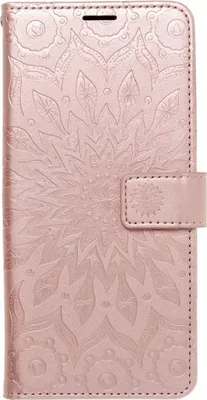 Produktbild von König Design Hülle kompatibel mit Samsung Galaxy A12 Kunstleder Handyhülle - Handy Case Rosa