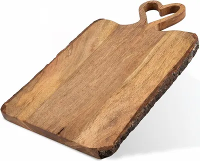 Image de Orion | Planches à découper - Planche de service - 45x25 cm - Planche de cuisine en bois - Résistant à l'humidité - Bois de mangue