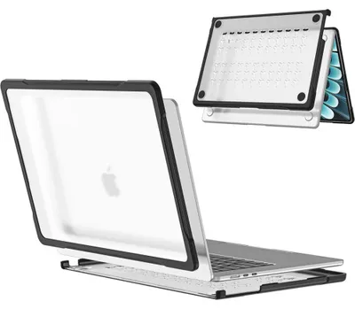 Immagine prodotto di Custodia protettiva per MacBook Air 13.6" (modelli M5, M4, M3, M2), Tech-Protect Velar, trasparente opaca