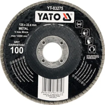Obrázek produktu pro Kotouč lamelový brusný na kov 125x22,4mm P40