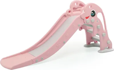 Obrázok produktu pre Detská šmykľavka/šmykľavka Baby Vivo - Delfín v ružovej farbe