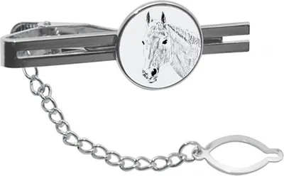 Productafbeelding van Orlovse Trottelaar speld voor stropdas met paard Art-Dog