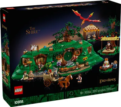 Produktbild von LEGO Icons 10354 Der Herr der Ringe: Das Auenland