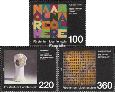 Produktbild von Briefmarken Liechtenstein 2010 Mi 1574-1576 (kompl.Ausg.) gestempelt Kunst