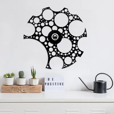 Produktbild von Opviq, 583- 583SHD, Schwarz, Wandleuchten, 50 x 12 x 50 cm, MDF -Körper