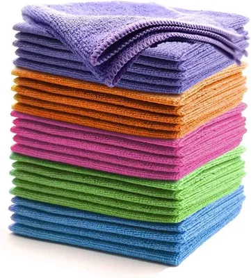 Productafbeelding van 15 Stuks Microvezeldoeken - Reinigingsdoeken 30 x 30 cm voor Effectieve Schoonmaak