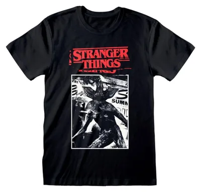 Obrázek produktu pro Stranger Things Tričko Článek Výstřih Velikost L