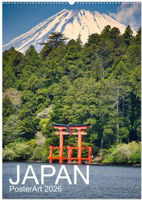 Produktbild von Japan PosterArt 2024 (Wandkalender 2026 DIN A2 hoch), CALVENDO Monatskalender