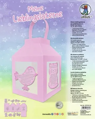 Produktbild von URSUS Meine Lieblingslaterne, pink