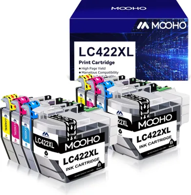 Produktbild von 8er-set LC 422 XXL Druckerpatronen Multipack Kompatibel für Brother LC422 MFC-J5340DW MFC-J5340DWE MFC-J5345DW MFC-J5740DW MFC-J6540DW MFC-J6540DWE