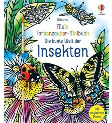Obrázok produktu pre Mein Farbenzauber-Malbuch: Die bunte Welt der Insekten