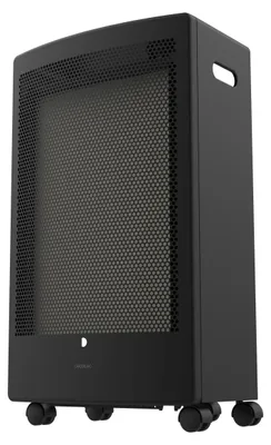 Gasheizer, 3000 W, 2 Stufen, katalytisch, für 13-kg-Flasche, Rollen