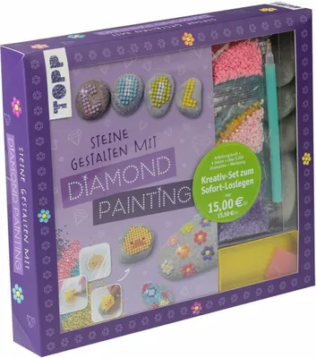 Image de Kreativ-Set Steine gestalten mit Diamond Painting