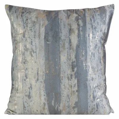 Produktbild von Dekorativer Kissenbezug Sofakissen GRACE silber hellgrau 45x45