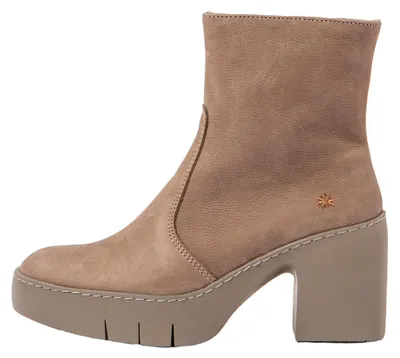 Produktbild von Art Stiefeletten mit Absatz Damen 1656 NOBUCK TAUPE/SOFIA Farbe Beige