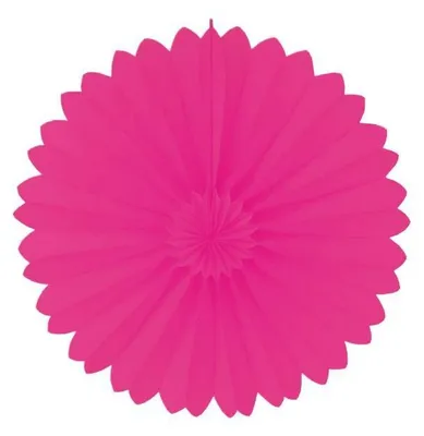 Produktbild von Dekofächer Pink 60cm, schwer entflammbar