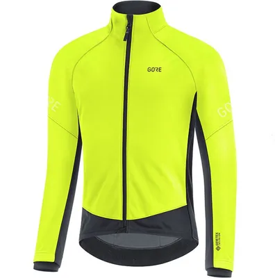 Produktbild von GORE Fahrrad-Thermojacke - C5 GTX I THERMO - Gelb/Schwarz L