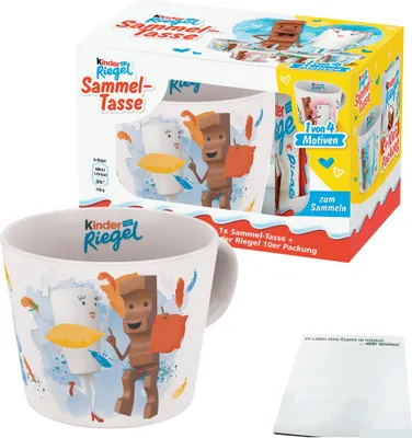 Produktbild von Ferrero Kinder Sammeltasse Motiv 2 Home is where you are! + usy Block