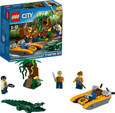 Produktbild von LEGO® City Dschungel-Starter-Set 60157