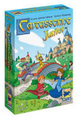Produktbild von Asmodee Carcassonne Junior, Brettspiel, Familie, 4 Jahr(e), Familienspiel