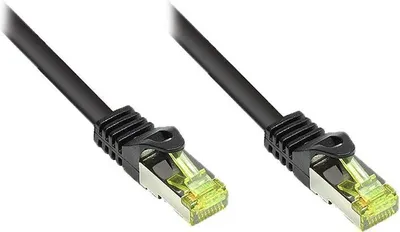 Produktbild von Good Connections  Patchkabel m. Cat.7 Rohk. schwarz 70m