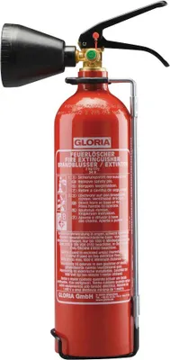Produktbild von Feuerlöscher Gloria KS 2 SBS Kohlendioxid Brandklasse 34B 2 kg