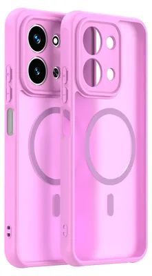Produktbild von Techsuit - HaloFrost II MagSafe-Hülle für Xiaomi Redmi 15C 4G / Redmi 15C 5G - rosa