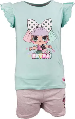 Produktbild von LOL Surprise Kinder Schlafanzug Pyjama – Grün / 122