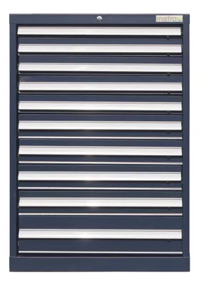Produktbild von Werkzeugschrank, Schubladenschrank 10 Schubladen, blau