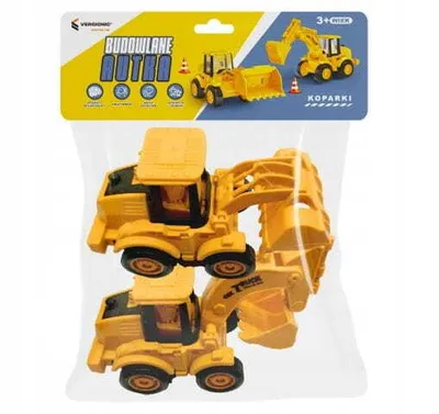 Immagine prodotto di Bulldozer giocattolo con escavatore set di 2 pezzi