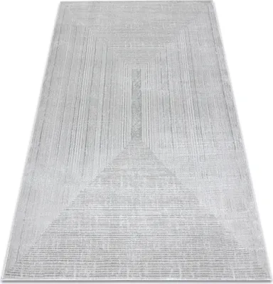 Produktbild von Teppich BALANCE 8788 grau - Geometrisch, strukturell, glamour Grau 180x270 cm