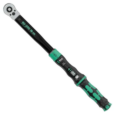 Image de Clé dynamométrique  Click-Torque Lock C 3 R/L, 1/2" x 40-200 Nm - WERA - 05075695001