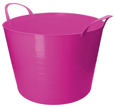 Image de Seau V-Trug Flexi rose 14 litres