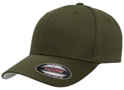 Obrázek produktu pro Flexfit Uni baseballová čepice LT425 (2XL) (olivově zelená)