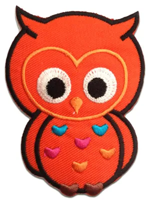 Obrázek produktu pro Soví zvíře - nášivka, nažehlovací, nažehlovací obrázek, nášivka, k nažehlení, velikost: 6,7 x 9,0 cm