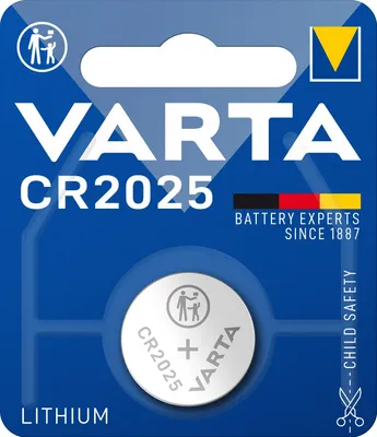 Produktbild von Knopfzelle VARTA CR 2025