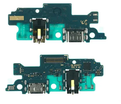 Produktbild von Samsung Galaxy M20 (SM-M205F) Lade Anschluss Buchse Eingang USB-C Mikrofon Headset Kopfhörer Platine